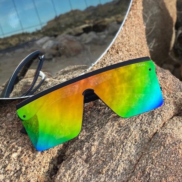 Quay Australia Hindsight Rainbow / Matte Black - Picture 3 of 8